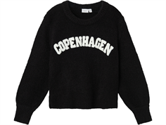 Name It black/jet stream Copenhagen short knit sweater